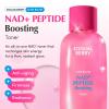 EQQUALBERRY NAD+ Peptide Boosting Skincare Set – Toner + Serum + Cream | Anti-Aging Korean Skin Care | 5 Ceramides & Vegan Collagen for Wrinkles & Radiant Glow