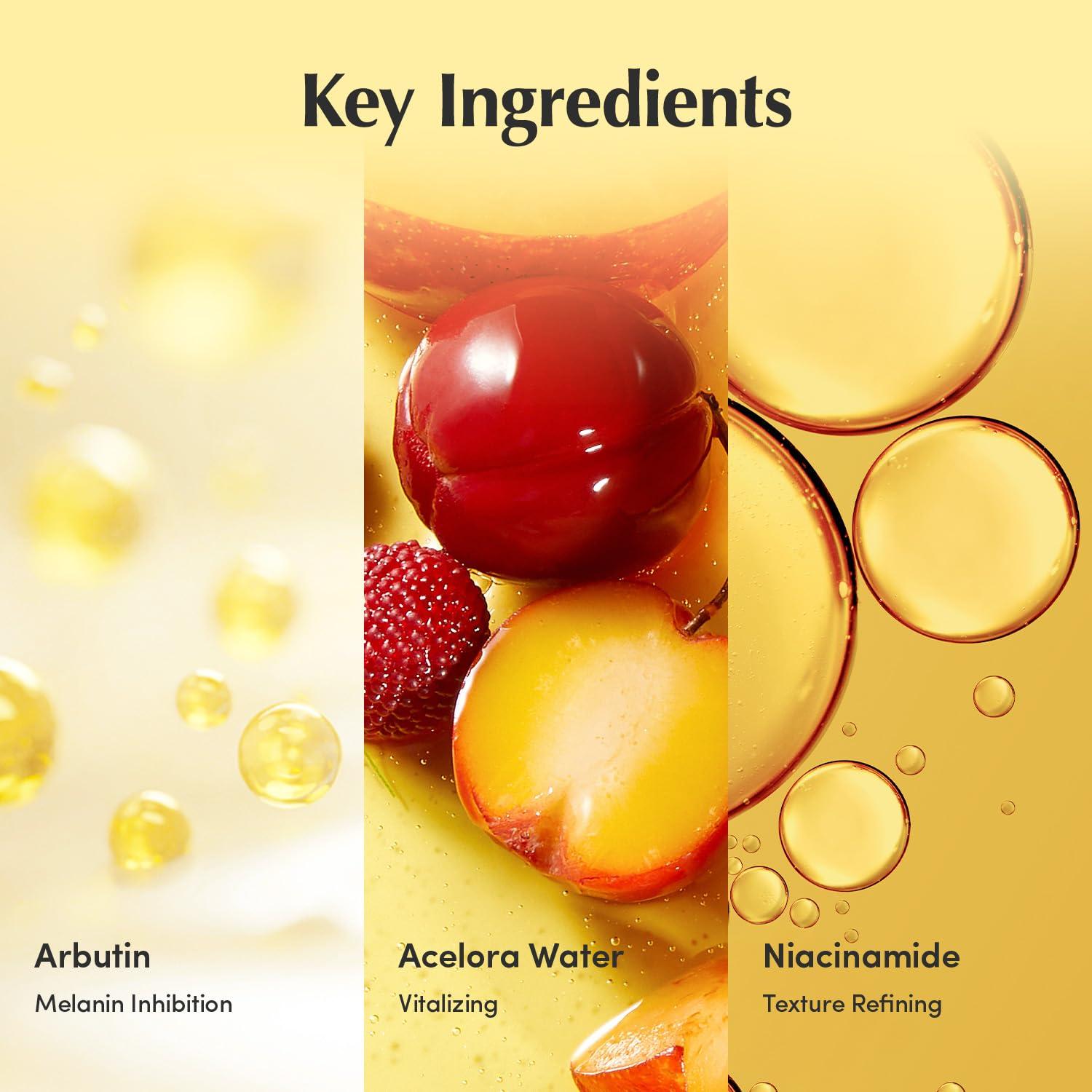 image:imageEQQUALBERRY NAD Peptide Boosting Smoothie Serum AntiAging Korean Skin Care Firming Serum with 5 Ceramides amp Vegan Collagen for Wrinkles amp Radiant Glow101oz30mlAcerola Vitamin C Serum