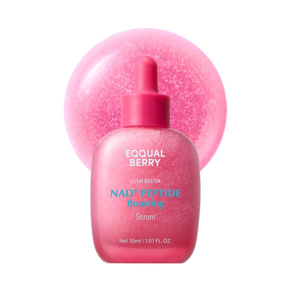 image:imageEQQUALBERRY NAD Peptide Boosting Smoothie Serum AntiAging Korean Skin Care Firming Serum with 5 Ceramides amp Vegan Collagen for Wrinkles amp Radiant Glow101oz30mlNAD Peptide Serum
