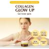 EQQUALBERRY Collagen Pore-Tight Up Gel Toner Pads – Korean Pore-Tightening Jelly Pad with Deep Absorption Collagen, Hydrating & Firming Formula, 4.73 FL.OZ. (140ml) / 60 Pads(Glow Up)