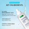 EQQUALBERRY Swimming Pool Ampoule – Hyaluronic Acid Serum for Glass Skin | Deep Hydration and Soothing with CICA Extracts | Korean Skin Care Serum, 1.69 Fl. Oz. 50ml