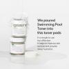 EQQUALBERRY Swimming Pool Toner Pads – Dual-Textured Facial Toner Pads for Pore Care and Gentle Exfoliation | Boosted Hydration with Hyaluronic Acid | Korean Toner Pads for Face (70 Pads)