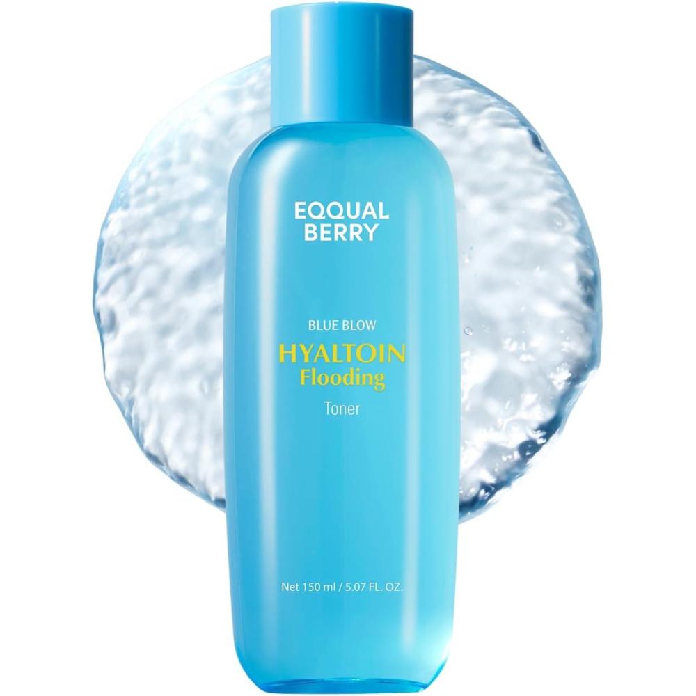 image:imageEQQUALBERRY Hyaltoin Flooding Toner MoistureRich Hydrogel Toner for Deep Hydration Cooling Essence Texture Hyaluronic Acid amp Ectoin MakeupReady Skin 507 floz 150ml