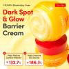 EQQUALBERRY Vitamin Illuminating Cream, Pack of 2 – Vitamin C & 5% Niacinamide + 3% TXA | Dark spots Cream | Ceramide Barrier Strength | Glowy, Lightweight Hydration (1.69 fl.oz * 2ea)(Single Pack)